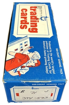 1971 Topps Baseball Unopened Vending Box (4th Series) – Direct from Fritsch Vault (Fritsch LOA)